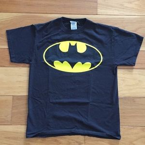 Batman Men’s T-shirt Medium Black/Yellow